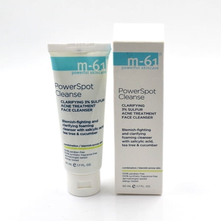 M-61 Powerful Skincare PowerSpot Clarifying 3% Sulfur Acne Treatment