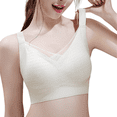 thumbnail image 1 of M-6XL full coverage plus size bras sport gym fitness underwear for women hook and loop soft, 1 of 7