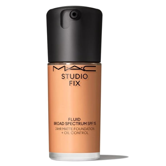 M.A.C Cosmetics Studio Fix Fluid SPF 15 24HR Matte Foundation + Oil Control - C5 - 1 fl oz / 30 mL