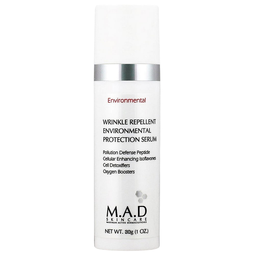 M.A.D. Skincare Environmental Wrinkle Repellent Protection Serum, 1 oz.
