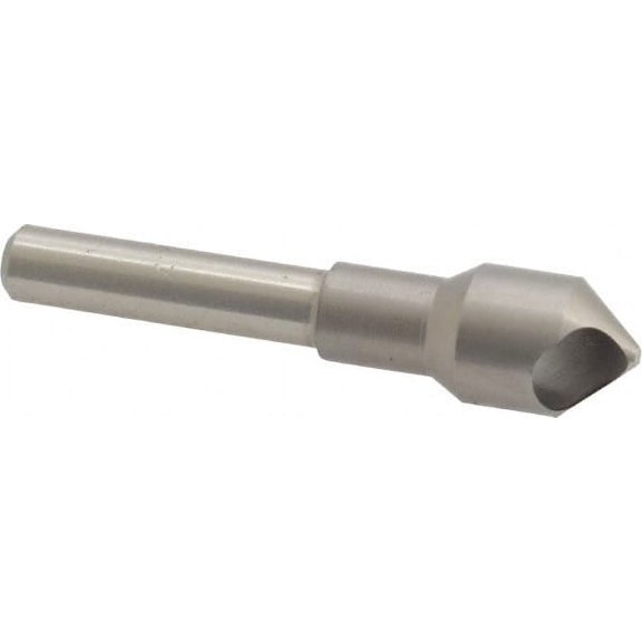M.A. Ford 7/16" Head Diam, 1/4" Shank Diam, 0 Flute 82 High Speed Steel Countersink