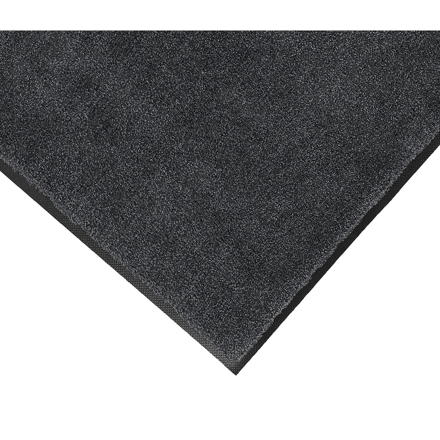 M + A Matting Colorstar Plush Floor Mat, 48" x 96", Midnight Gray