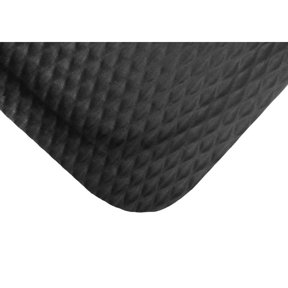 M+A Matting Hog Heaven Floor Mat, 5/8" Thick, 3' x 12', Black