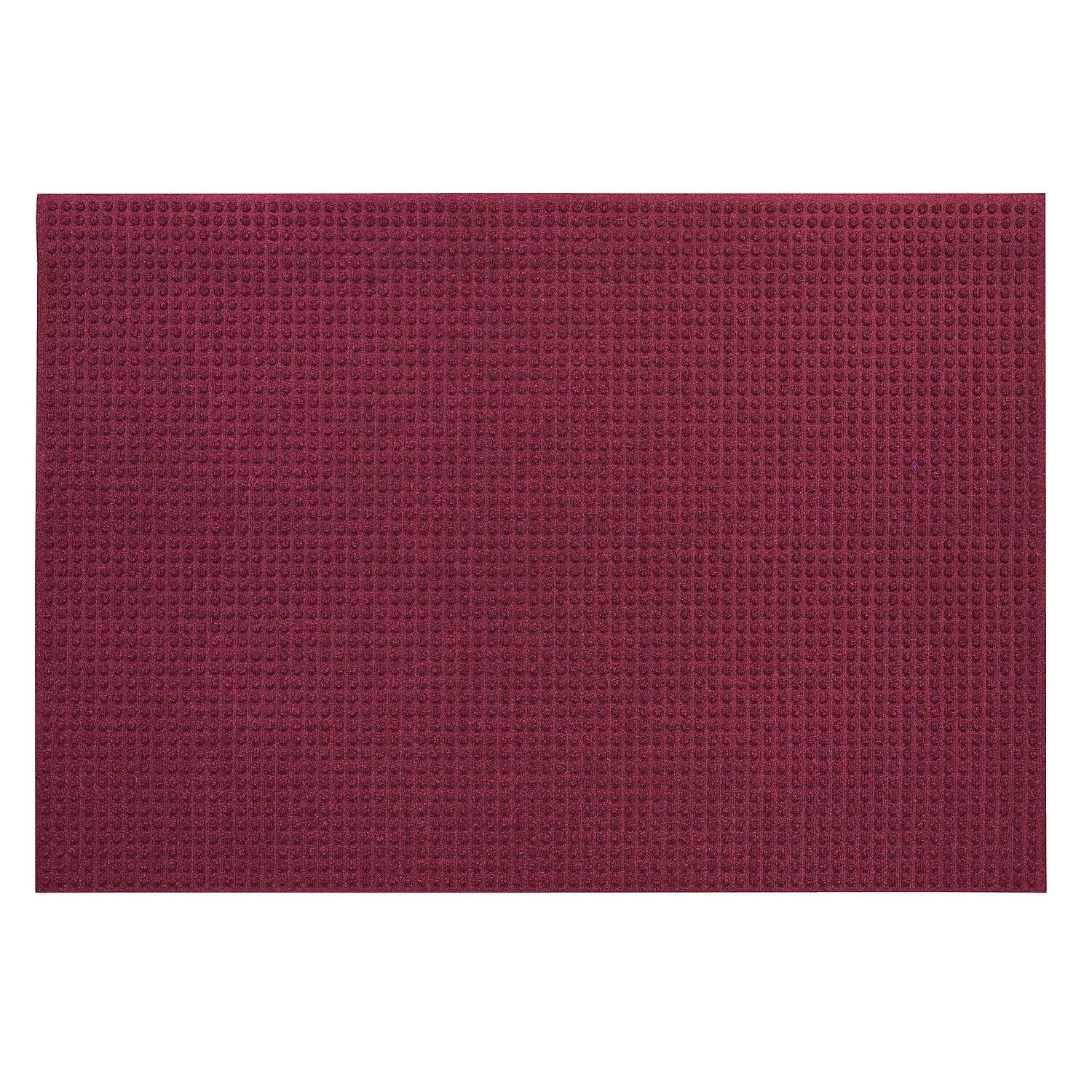 M + A Matting M+A Matting WaterHog Forklift Indoor Mat 68" x 47" Red