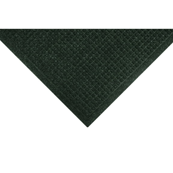 M + A Matting M+A Matting WaterHog Squares Fashion Mat Universal Cleated 6' x 8' Evergreen
