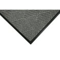 thumbnail image 1 of M+A Matting Waterhog Max Diamond Classic Floor Mat, 4'H x 6'W, Gray Ash, 1 of 3