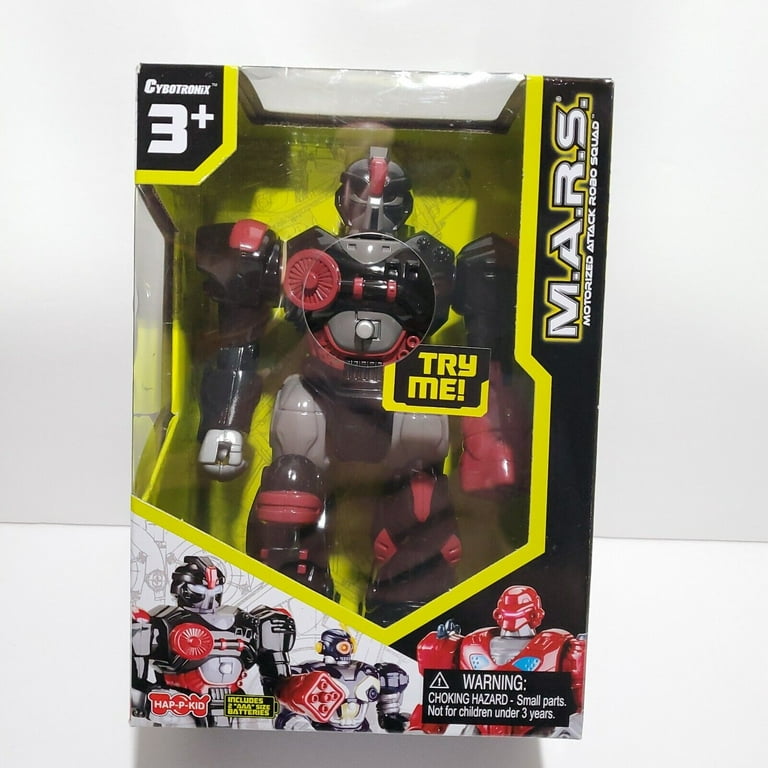 ホビーラジコン mars Cybotronix MARS Motorized Attack Robo Squad Walking Robot Polar