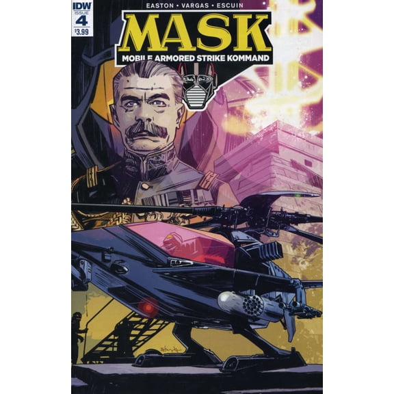 M.A.S.K.: Mobile Armored Strike Kommand #4 VF ; IDW Comic Book