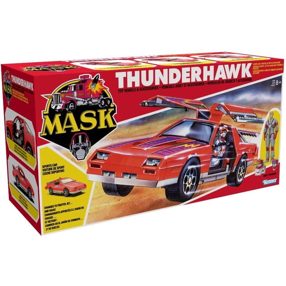 M.A.S.K. - Thunderhawk Vehicle with Figure Set