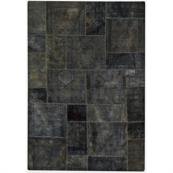 M.A. Trading Hand Knotted Contemporary Rug - Dk.Grey - 78 x 10