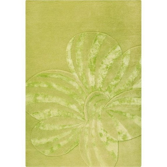 M.A. Trading Jasmine Hand-Tufted Sage Area Rug