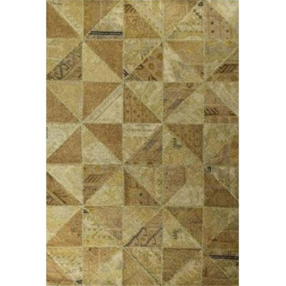 M A Trading MTVTILBEI052076 Hand Tufted 2066 5.17 ft. x 7.5 ft. Rug - Beige
