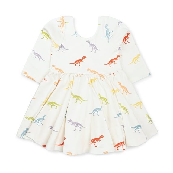 M+A by Monica + Andy Long Sleeve Let's Dance Dress, Sizes 12M-8
