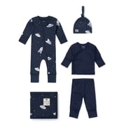 Organic Cotton 5-Piece Gift Box Set, Sizes Newborn - 3-6 months