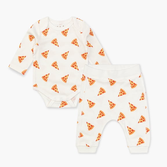 M+A by Monica + Andy Organic Cotton Baby First Moves Set, Sizes Preemie-9 Months