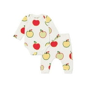 M+A by Monica + Andy Organic Cotton Seasonal Baby First Moves Set, Sizes Preemie-12/18 Months