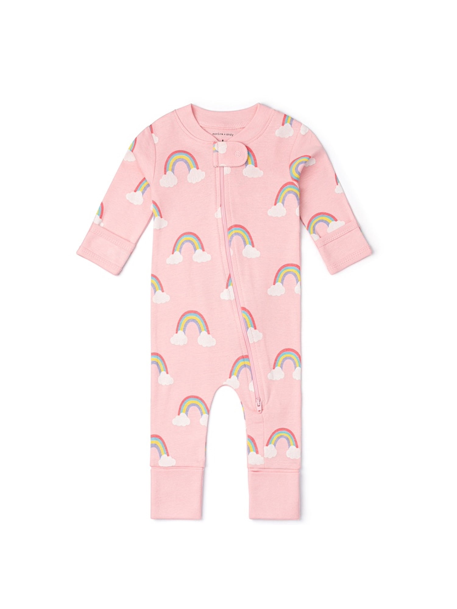 M+A by Monica + Andy, Organic Cotton One-Piece Coverall, Sizes Newborn - 18-24 Months