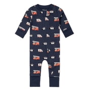 M+A by Monica + Andy, Organic Cotton One-Piece Coverall, Sizes Newborn - 18-24 Months