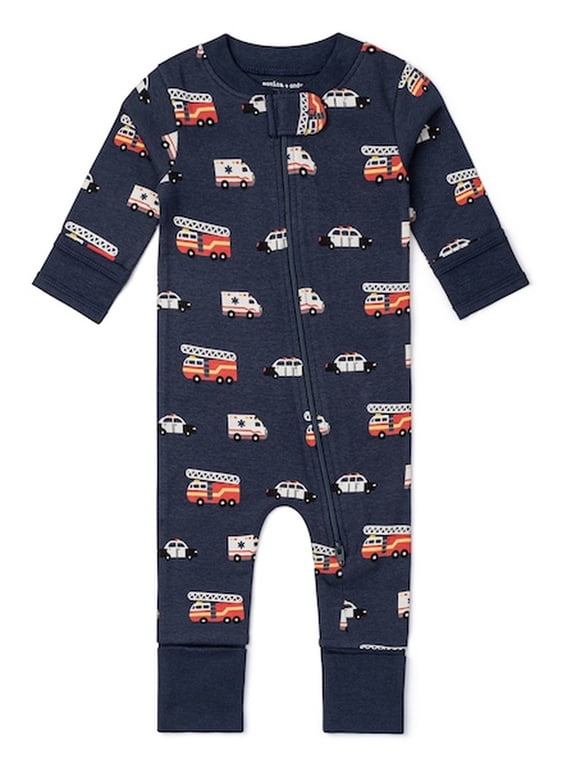 , Organic Cotton One-Piece Coverall, Sizes Newborn - 18-24 Months