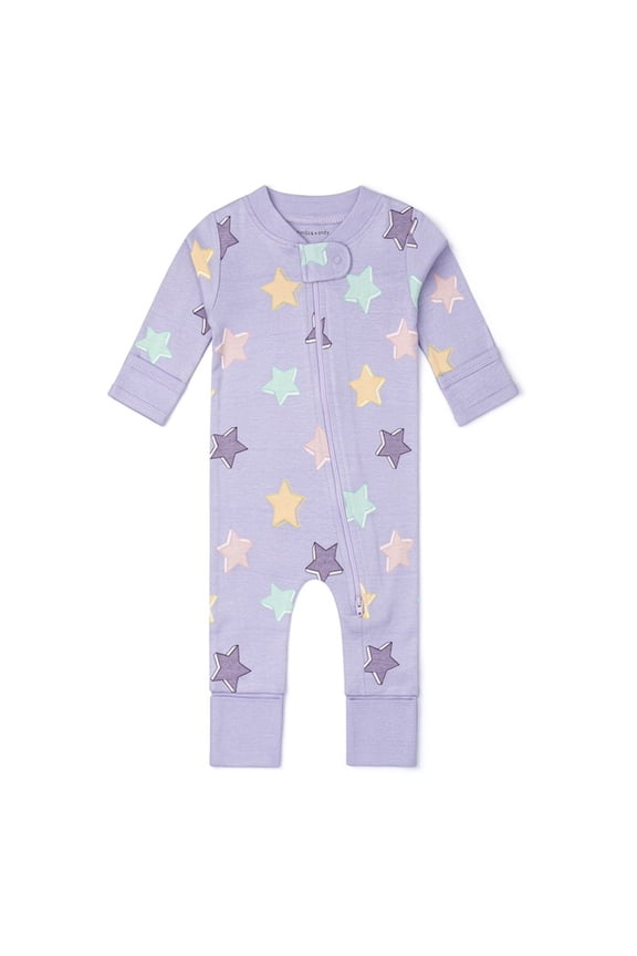 M+A by Monica + Andy Organic Cotton One-Piece Coverall Newborn to 24 Months