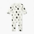 thumbnail image 1 of M+A by Monica + Andy Organic Cotton Long Sleeve Baby One-Piece Coverall, Sizes Preemie - 9 Months, 1 of 2