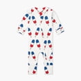 thumbnail image 1 of M+A by Monica + Andy Organic Cotton Long Sleeve Baby One-Piece Coverall, Sizes Preemie - 9 Months, 1 of 2
