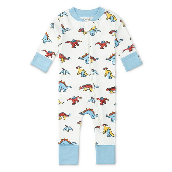 M+A by Monica + Andy, Organic Cotton One-Piece Coverall, Sizes Newborn - 18-24 Months