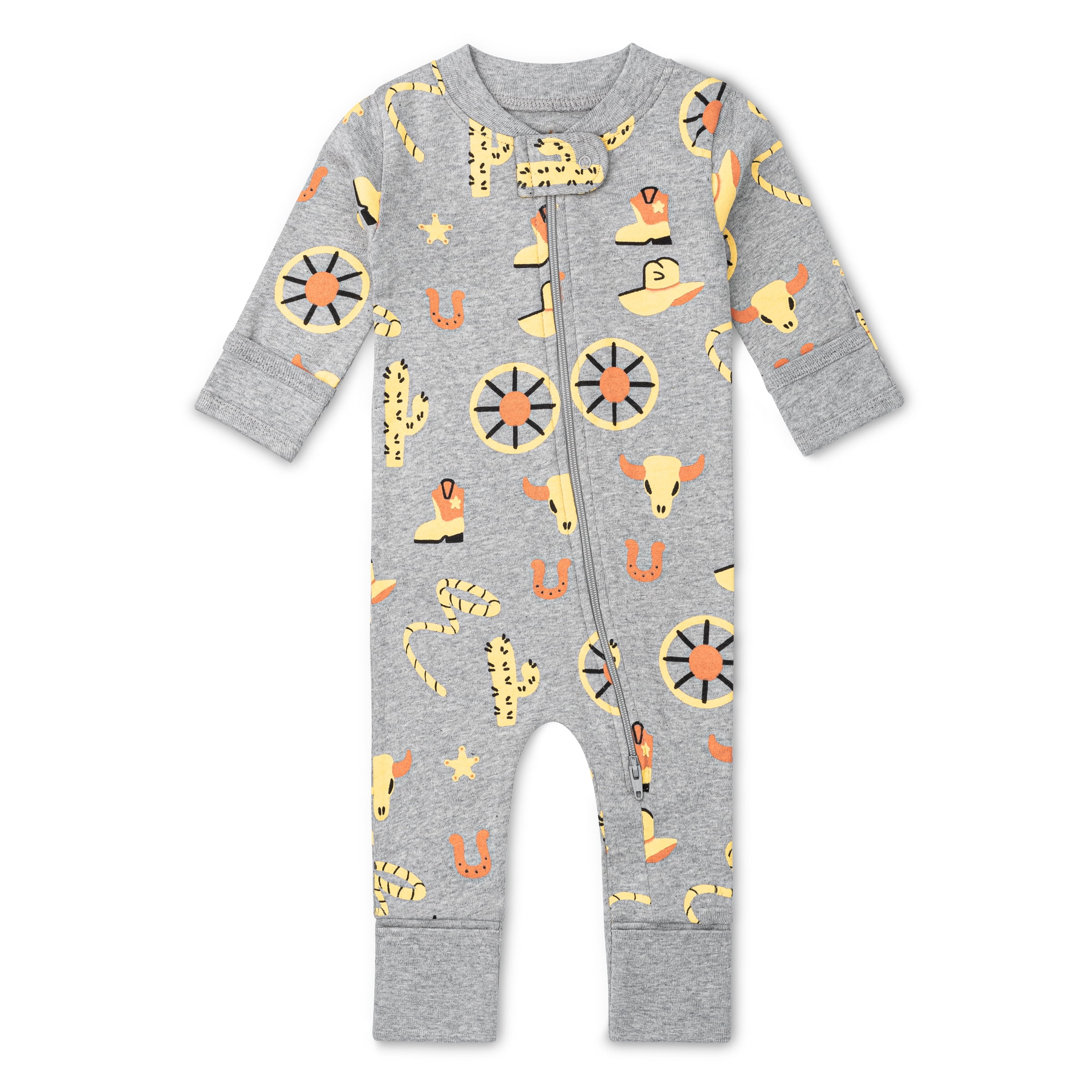M+A by Monica + Andy, Organic Cotton One-Piece Coverall, Sizes Newborn - 18-24 Months