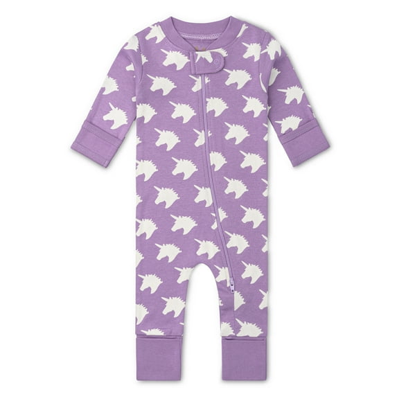 M+A by Monica + Andy, Organic Cotton One-Piece Coverall, Sizes Newborn - 18-24 Months