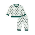 thumbnail image 1 of M+A by Monica + Andy Organic Cotton Seasonal Baby Sporty Sweatsuit Set, Sizes 12/18 Months-5T, 1 of 5