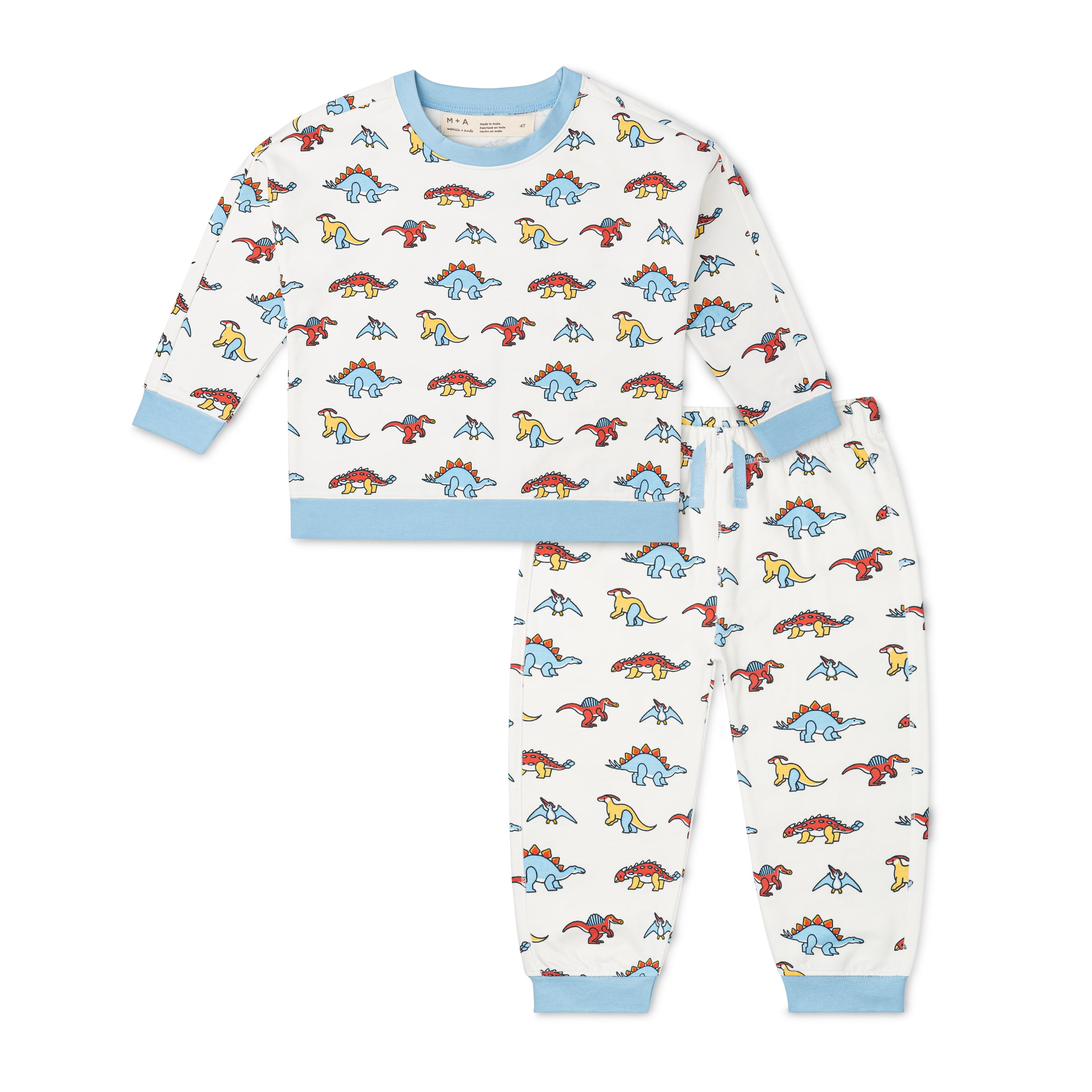 M+A by Monica + Andy Infant and Toddlers' Sweatshirt and Sweatpants Set, 2-Piece, Sizes 0-3M-5T