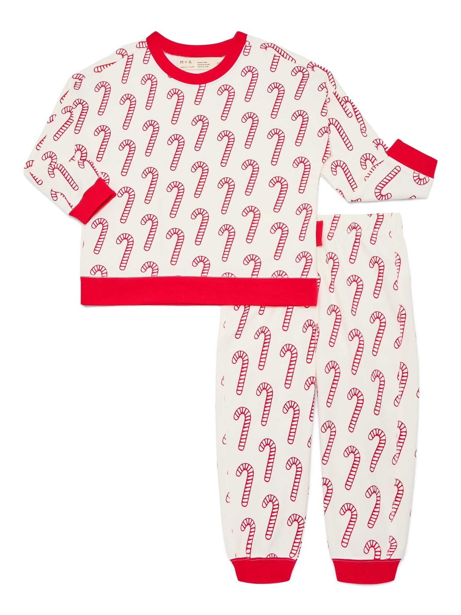 M+A by Monica + Andy Organic Cotton Sizes 12-18M - 5T Sporty Sweatsuit