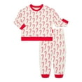 thumbnail image 1 of M+A by Monica + Andy, Organic Cotton Sporty Sweatsuit, Sizes 12-18M - 5T, 1 of 6