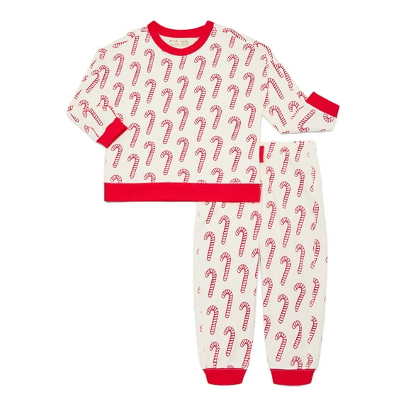 M+A by Monica + Andy, Organic Cotton Sporty Sweatsuit, Sizes 12-18M - 5T