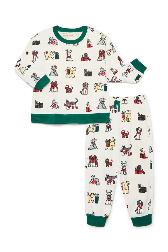 M+A by Monica + Andy, Organic Cotton Sporty Sweatsuit, Sizes 12-18M - 5T