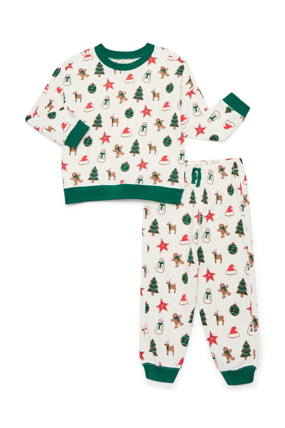 M+A by Monica + Andy, Organic Cotton Sporty Sweatsuit, Sizes 12-18M - 5T