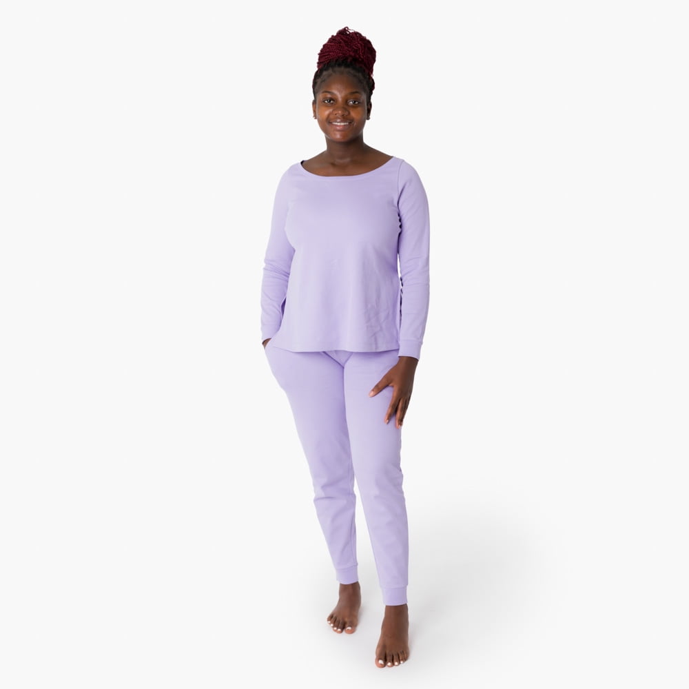 M+A by Monica + Andy Organic Maternity 2Piece Lounge Pant Set, Sizes S