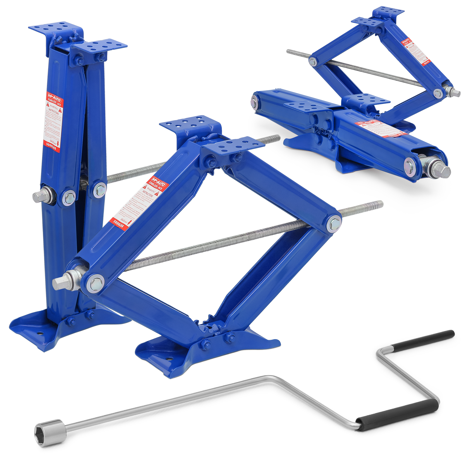 BAL 24002D Deluxe Leveling Scissor Jack 24"