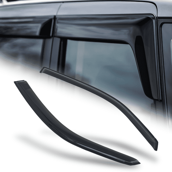 M-AUTO 2 Pieces Window Visor Shade Vent Wind Rain Deflector for 1995-1999 Chevy Monte Carlo 2-DR