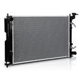 thumbnail image 1 of M-AUTO 2776 Aluminum Core Radiator OE Style Replacement For 2005 2006 2007 2008 2009 2010 Scion tC 2.4L, Automatic Transmission Models, 1 of 10