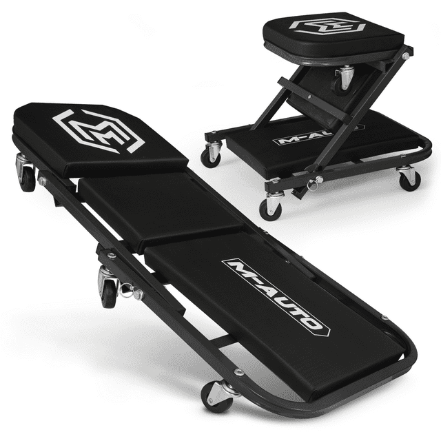 MAUTO 36 Inches Foldable Automotive Mechanical Seat and Creeper, 330