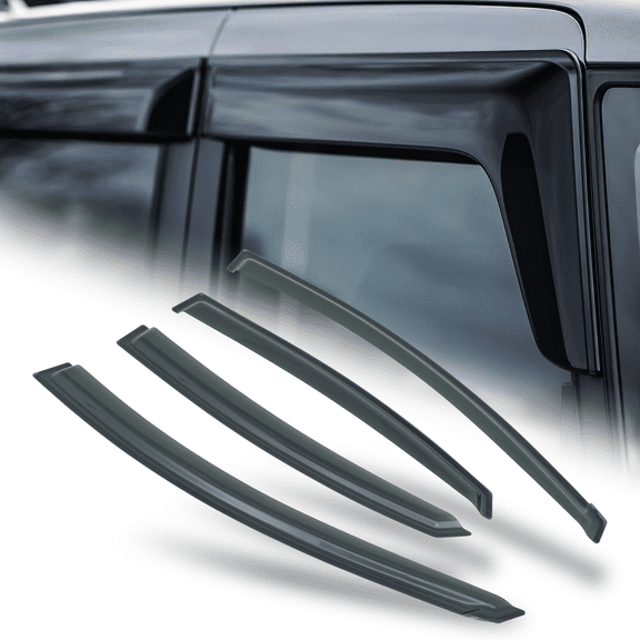 M-AUTO 4Pcs Smoke Window Visor Shade Vent Sun Rain Deflector Guard for 2011 2012 2013 2014 Hyundai Sonata