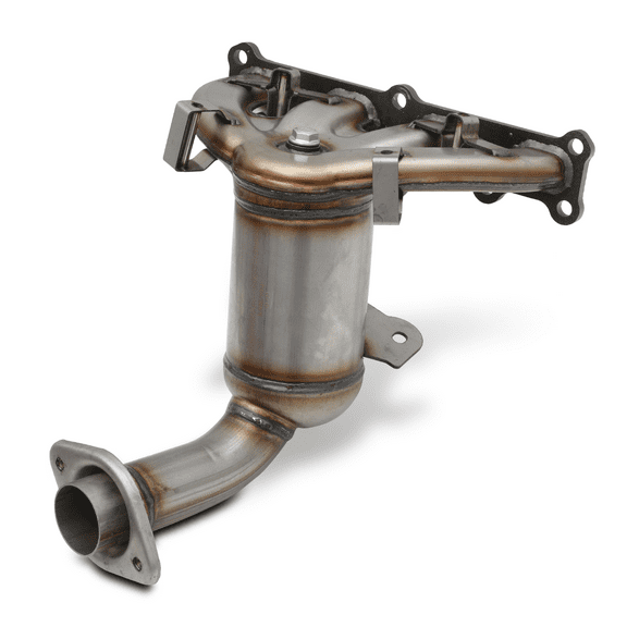 M-AUTO Catalytic Converter Exhaust Manifold For 2007-2008 Dodge Caliber, 2007-2017 Jeep Compass, 2007-2017 Jeep Patriot, Fits 2.4L 4WD Models