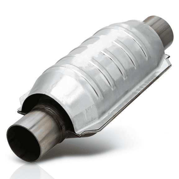 M-AUTO For 13.13" x 5.5" x 4.5" Universal [2" INLET] Weld-on Exhaust Pipe Catalytic Converter