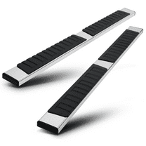 M-AUTO For 2007-2019 Chevrolet Silverado/GMC Sierra 1500 2500HD 3500HD Double Cab Extended Cab Chrome Side Step Nerf Bar Running Boards