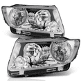 thumbnail image 1 of M-AUTO Left&Right Headlights Assembly Headlamps for 2011 2012 2013 Jeep Grand Cherokee Driver and Passenger Side, 1 of 9