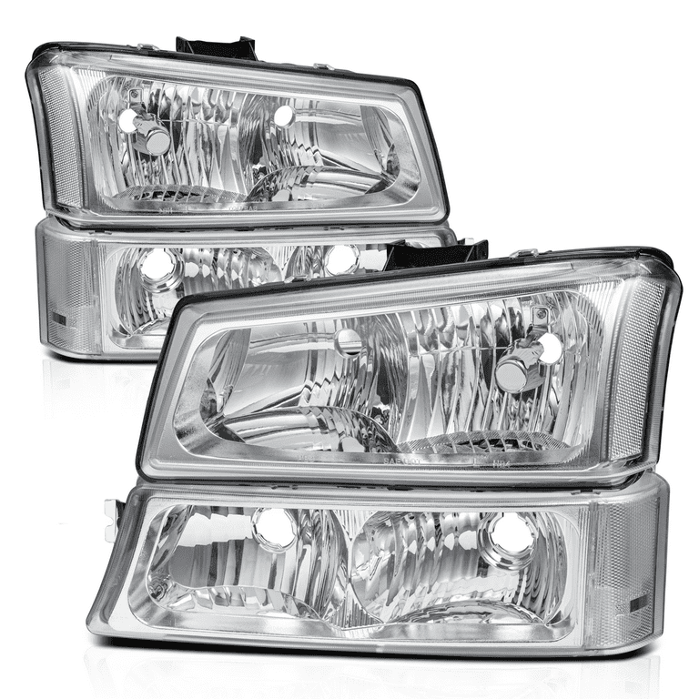 M-AUTO Pair Headlights Assembly Replacement for 03 04 05 06 07