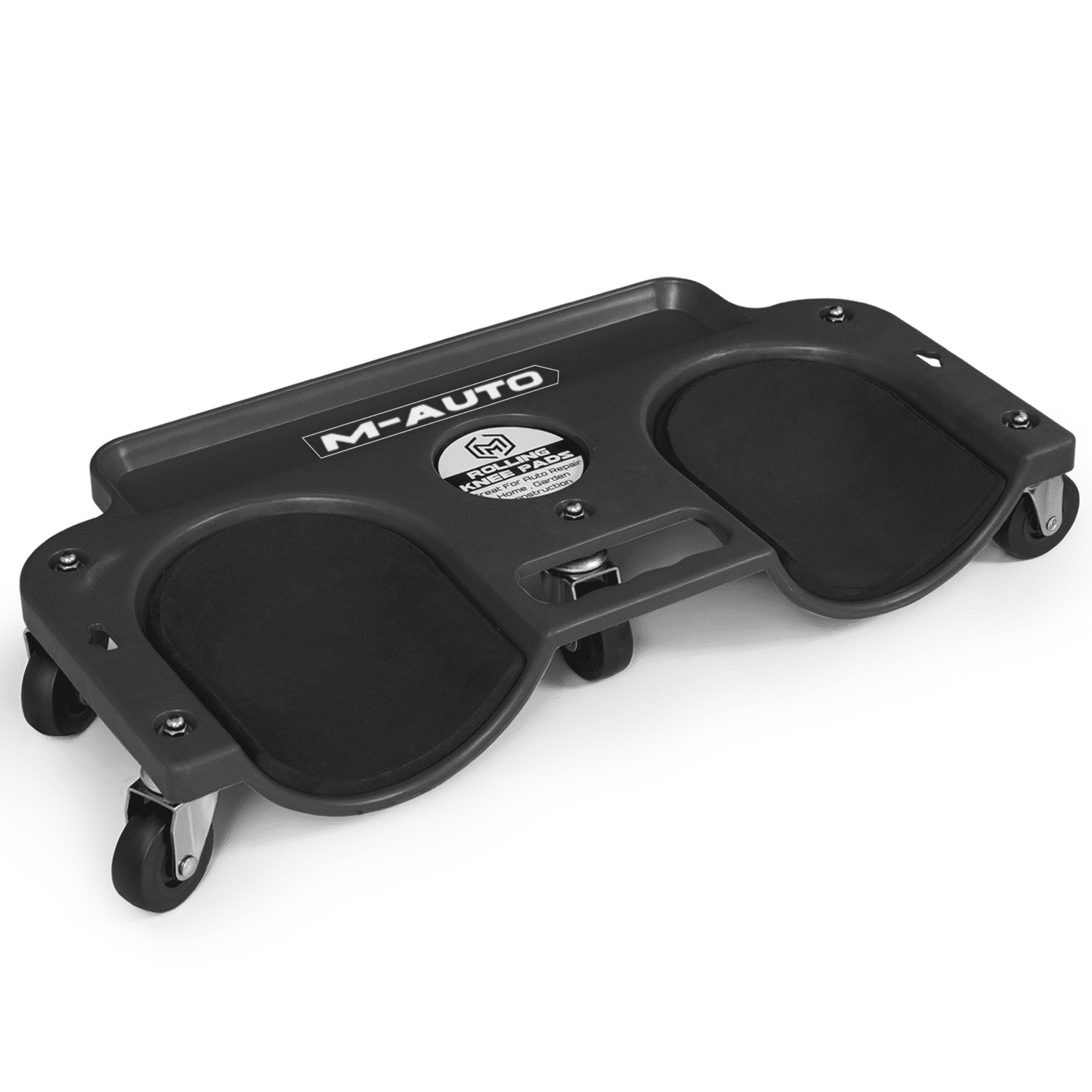 MAUTO Rolling Plastic Knee Creeper, Tool Tray Holder Multifunctional Sliding Rolling Knee Pads