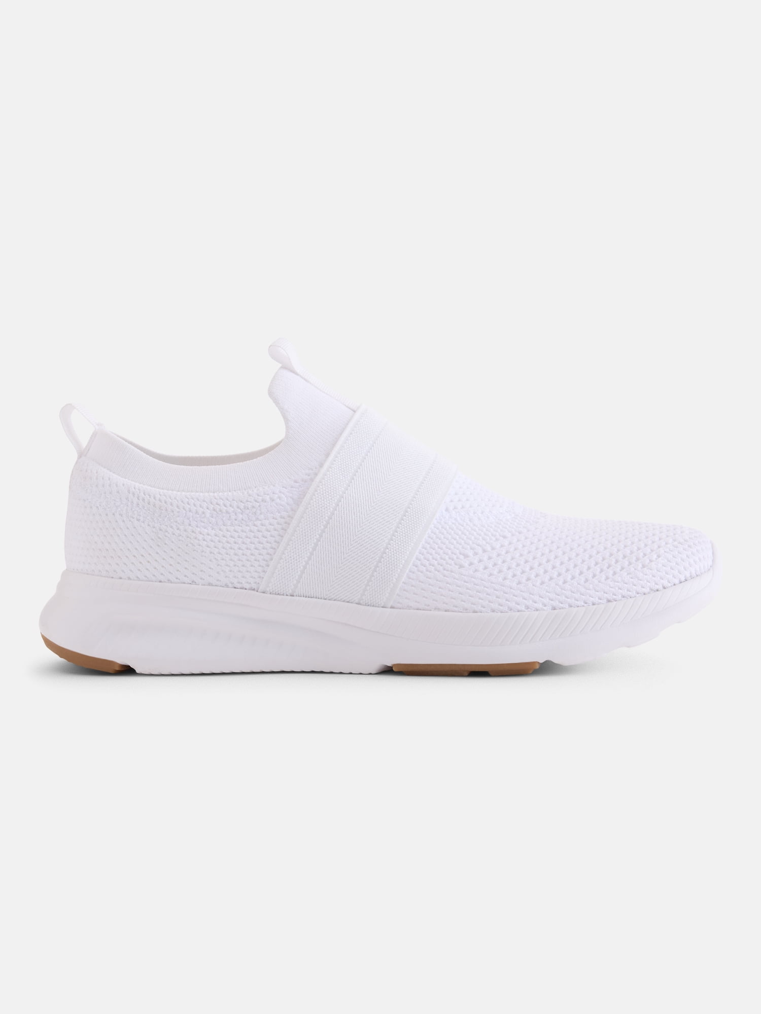 Athletic Works Men's Banded Jogger Slip-On Sneakers, Wide Width Available