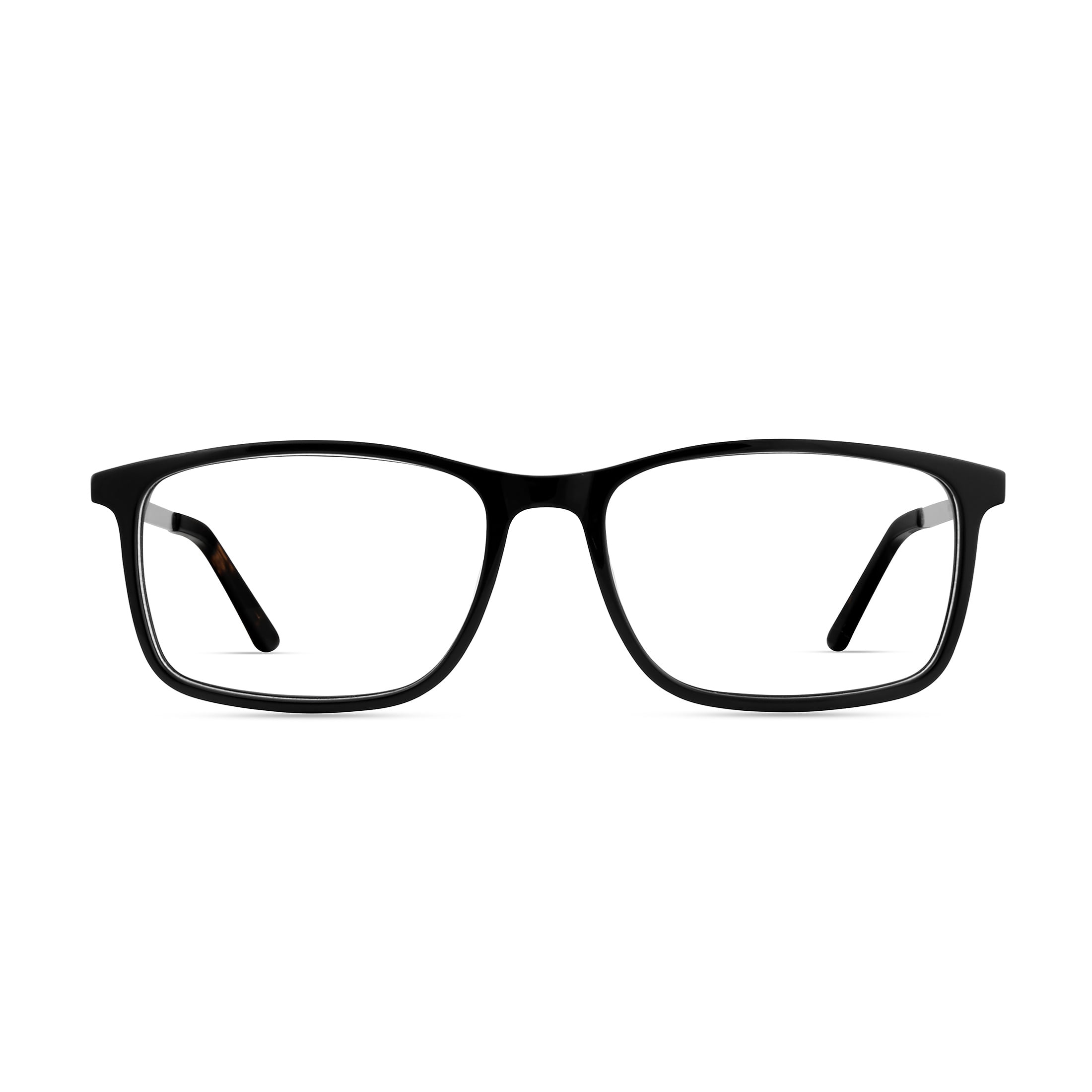 M America Men's Rx'able Square Plastic Eyeglasses, 55-17-140 ...